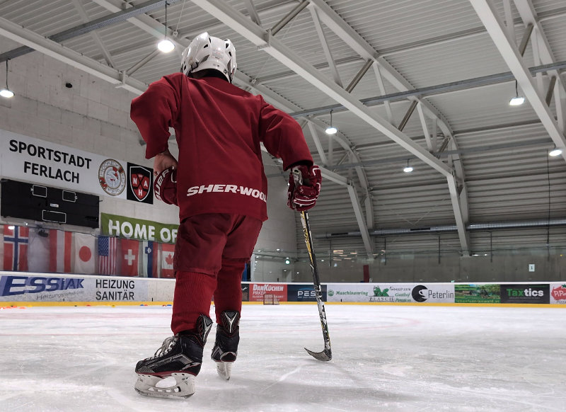 HC-Ferlach U-10 auf dem Eis