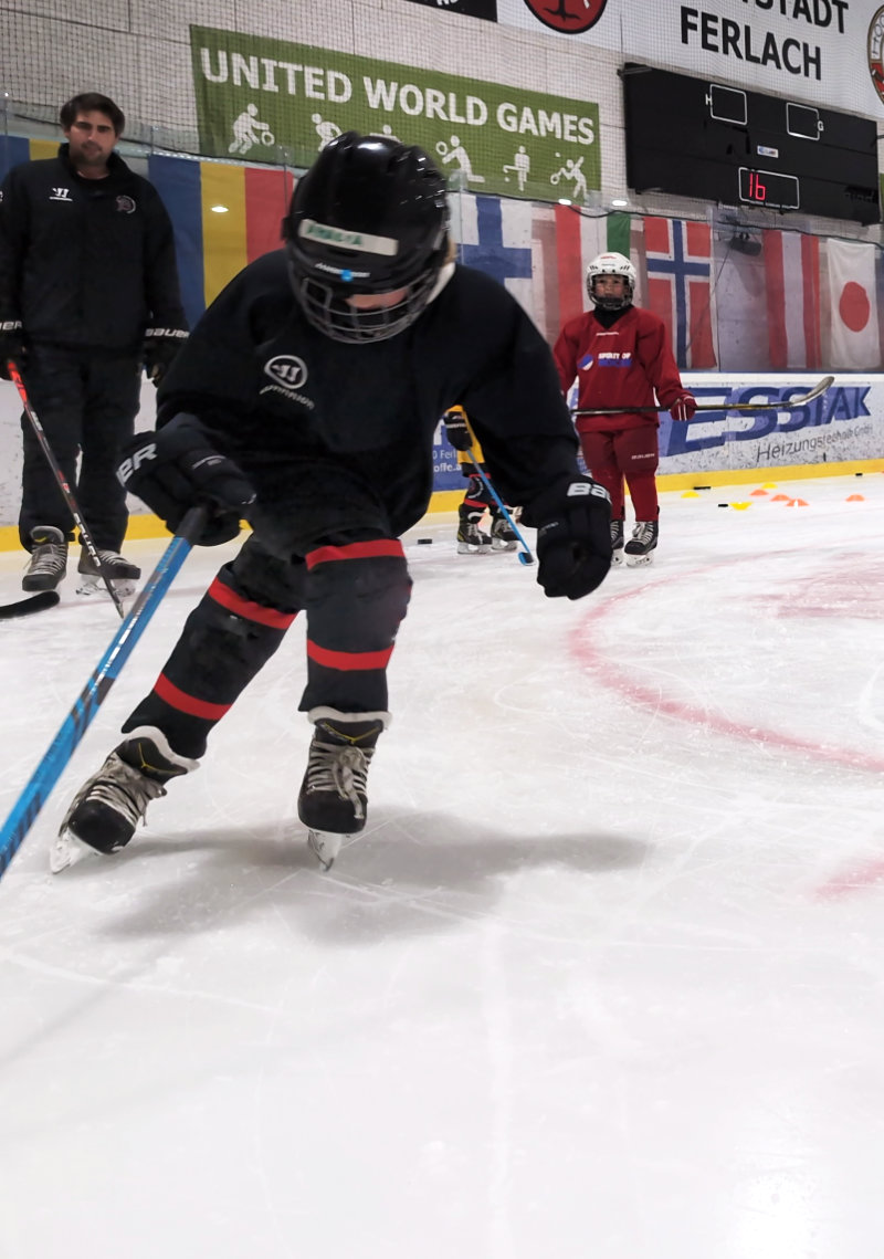 HC-Ferlach U-10 auf dem Eis