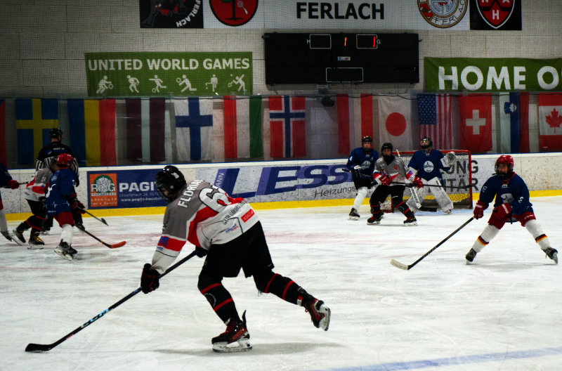 HC-Ferlach U-13 auf dem Eis