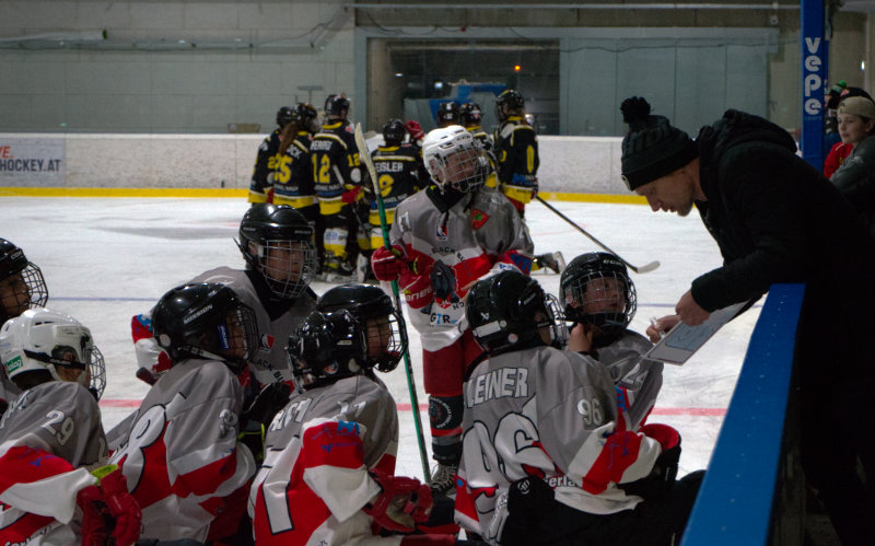 HC-Ferlach U-13 auf dem Eis