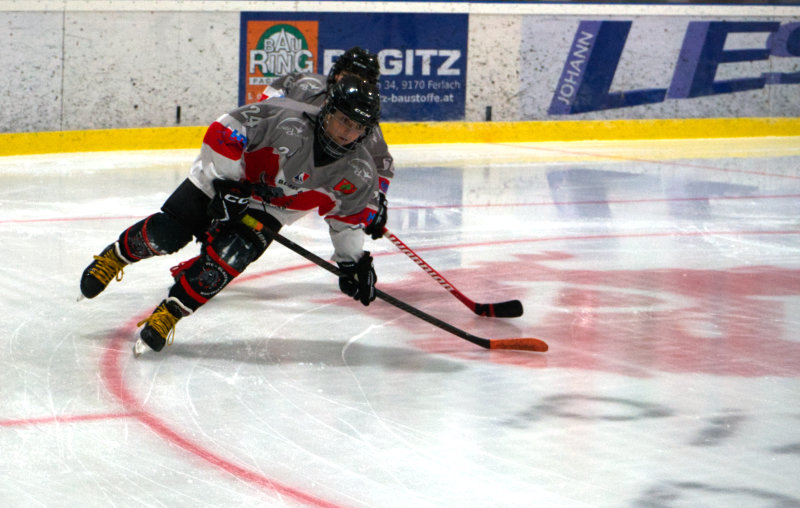 HC-Ferlach U-13 auf dem Eis