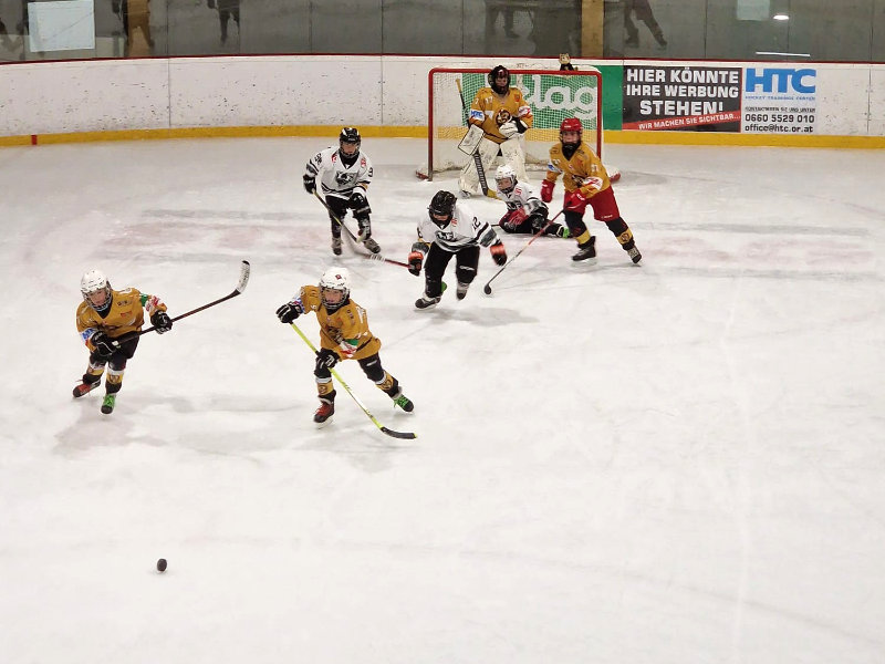 HC-Ferlach U-11 auf dem Eis